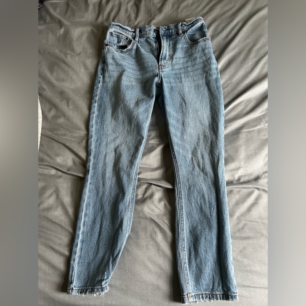 High Rise A&F skinny jeans